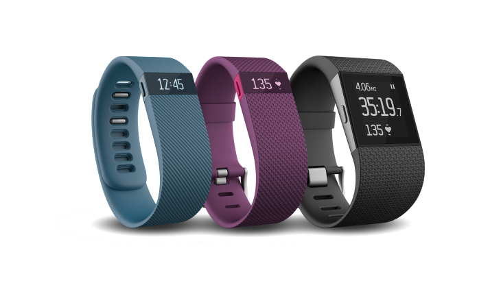 New Fitbit products: Charge, ChargeHR, and Surge