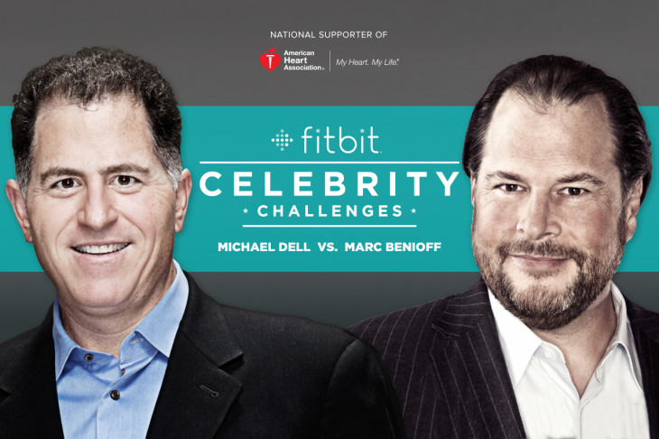 Marc Benioff and Michael Dell Celebrity Challenge