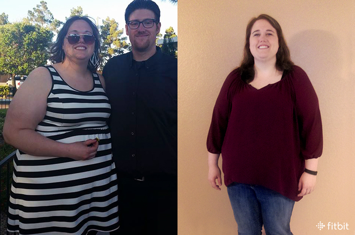 200 Pounds Later This Woman Feels Like An Entirely New Person Fitbit Blog