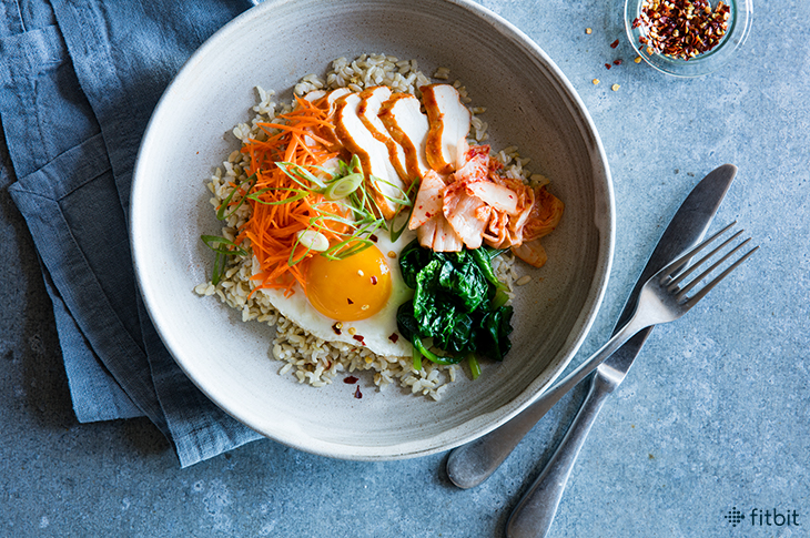 Healthy Recipe: Korean Rice Bowls with Chicken & Veggies - Fitbit Blog