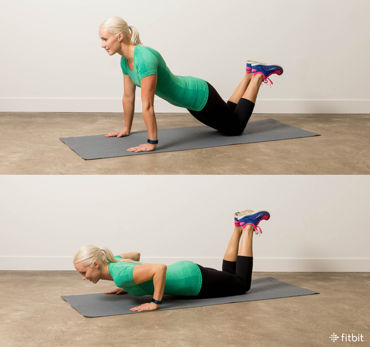 How to do a modified push-up
