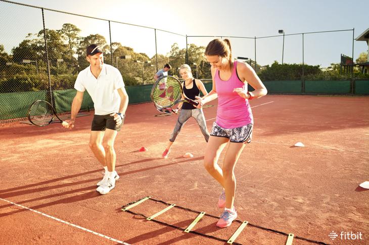 Fitbit Cardio Tennis: A Workout That 
