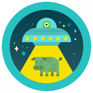 Fitbit Badges: UFO