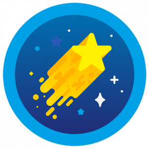 Fitbit Badges: Shooting Star