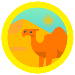 Fitbit Badges: Sahara