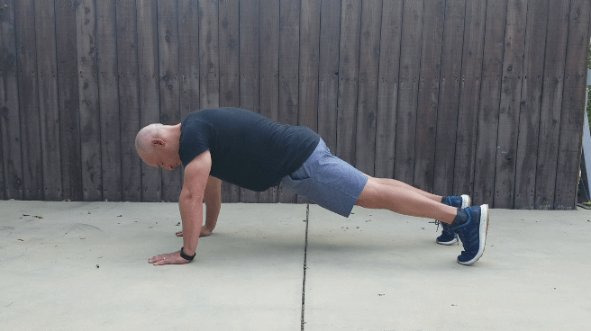 How to strengthen your core: pike plank