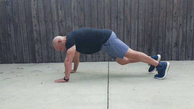 How to strengthen your core: twist plank