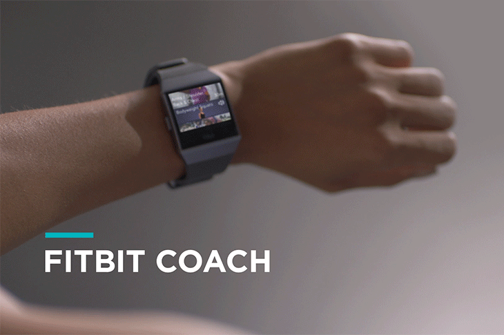 Fitbit Ionic Fitbit Coach Integration