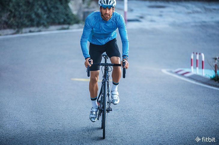 Competitive cyclist trying to improve his athletic performance