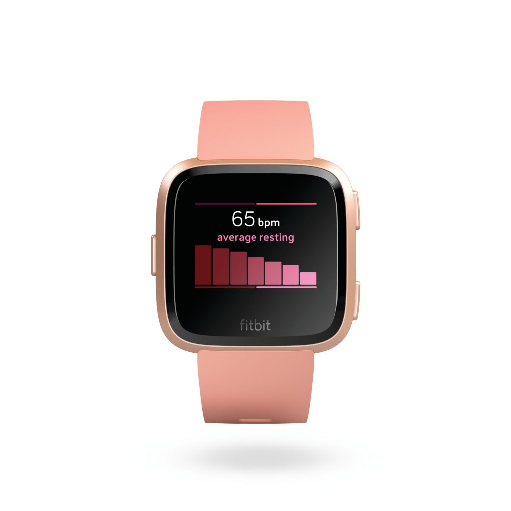 Fitbit Versa resting heart rate