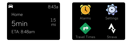Productivity Apps: Travel Times