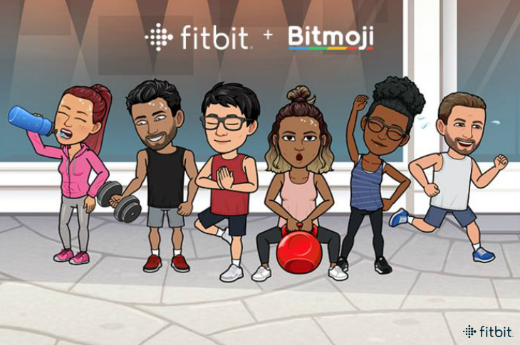 Bitmoji and Fitbit Clock Face Partnership - Fitbit Blog