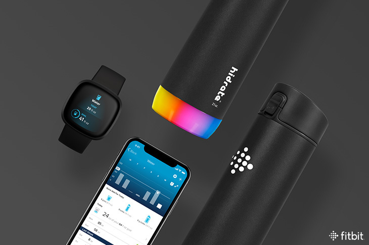 how to sync hidrate spark with fitbit
